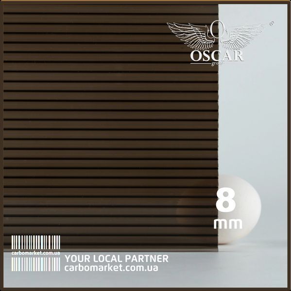 Стільниковий полікарбонат 2100Х1000Х8 mm OSCAR Standard синій 2183078399 фото