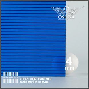 Стільниковий полікарбонат 2100Х3000Х4 mm OSCAR Standard синій 2041379553 фото