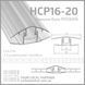 Соединительный профиль крышка-база HCP 10-16 мм бронза 2092436975 фото 10