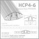 Соединительный профиль крышка-база HCP 10-16 мм бронза 2092436975 фото 7