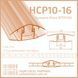 Соединительный профиль крышка-база HCP 10-16 мм бронза 2092436975 фото 1