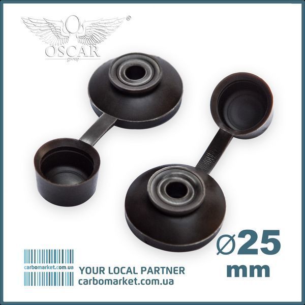 Шайба-спейсер прозрачная TM Oscar диаметр 25 мм (Украина) 2365657997 фото
