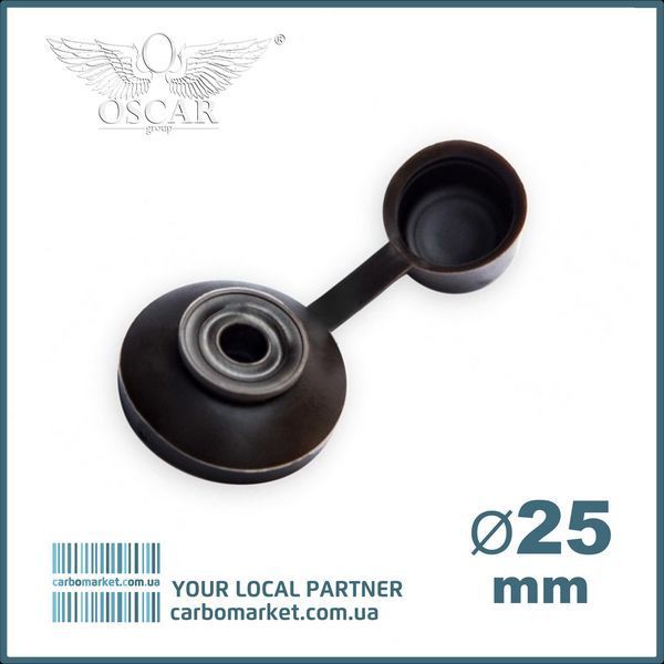 Шайба-спейсер прозрачная TM Oscar диаметр 25 мм (Украина) 2365657997 фото