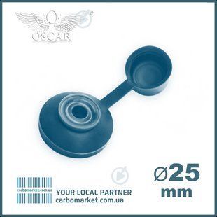 Шайба-спейсер синя TM Oscar діметр 25 мм (Україна) 2365685280 фото
