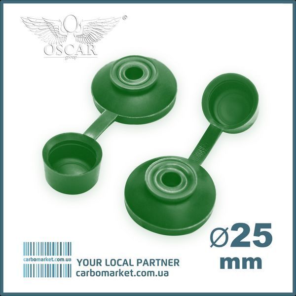 Шайба-спейсер зелёная TM Oscar диаметр 25 мм (Украина) 2365690521 фото