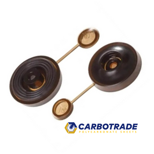 Шайба полікарбонатна універсальна бронза діметр 40 мм (Україна) 2365791358 фото